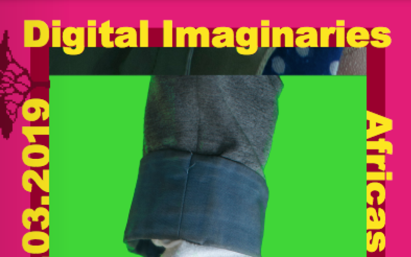 Cover of the broschure »Digital Imaginaries - Africas in Production«, 2018/19
