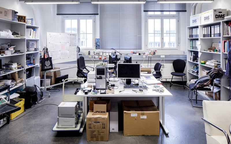 An office space of the ZKM.