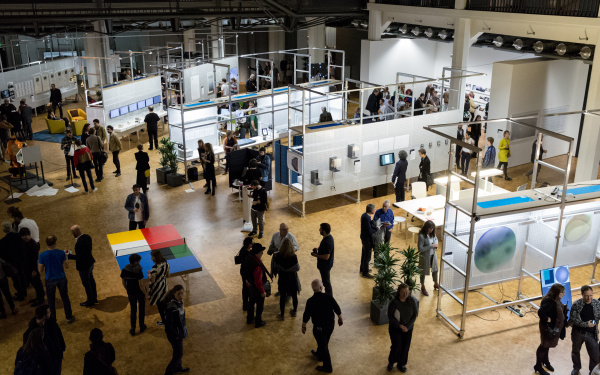 Blick in die Ausstellung »Open Codes. Leben in digitalen Welten« 